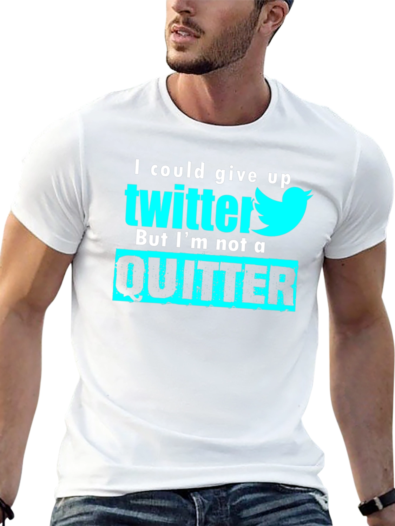 Twitter Quitter Graphic Tee
