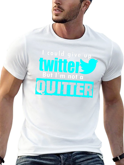 Twitter Quitter Graphic Tee