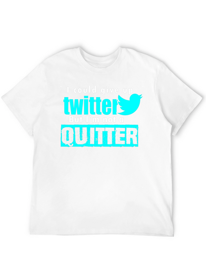 Twitter Quitter Graphic Tee