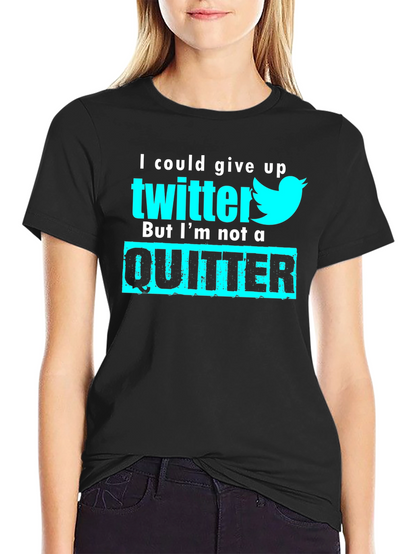 Twitter Quitter Graphic Tee