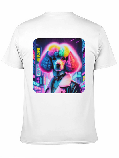 Cyberpunk Poodle Graphic Tee