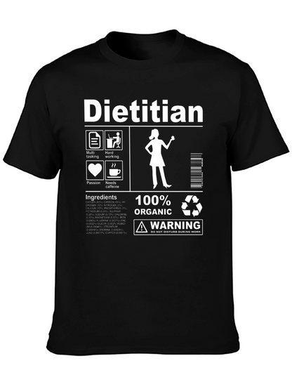 Dietitian T-Shirt - Funny Profession Tee