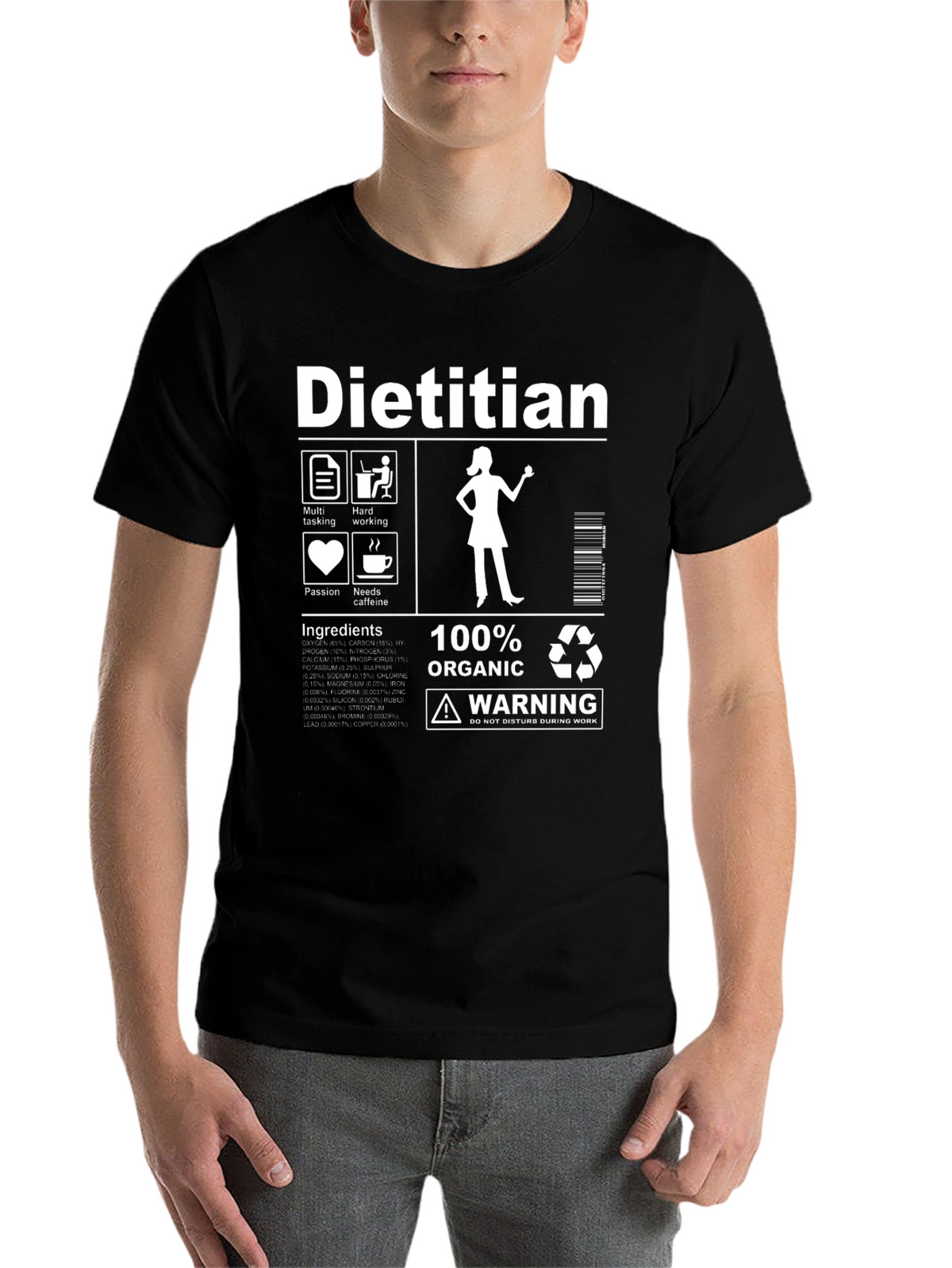 Dietitian T-Shirt - Funny Profession Tee
