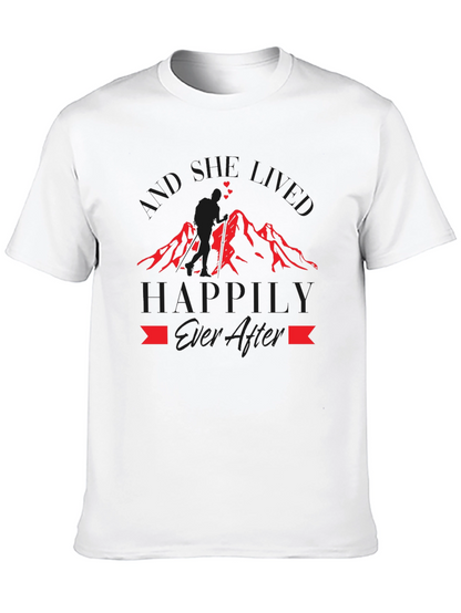 Happily Ever After Mountain Graphic Tee