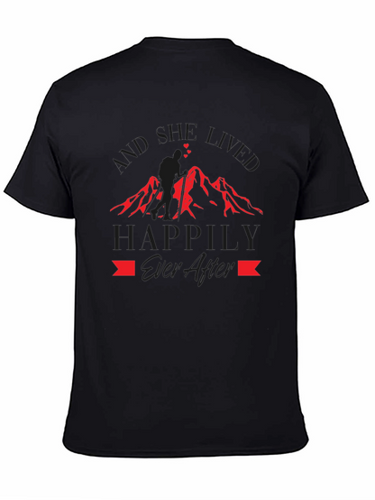 Happily Ever After Mountain Graphic Tee