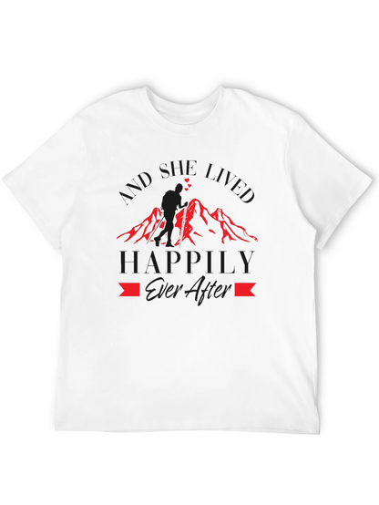 Happily Ever After Mountain Graphic Tee