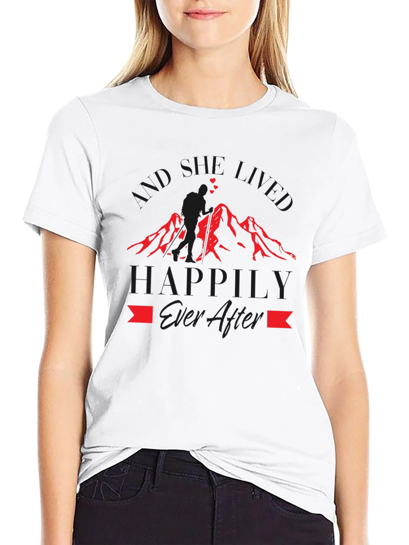 Happily Ever After Mountain Graphic Tee