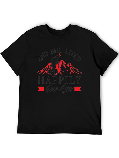 Happily Ever After Mountain Graphic Tee