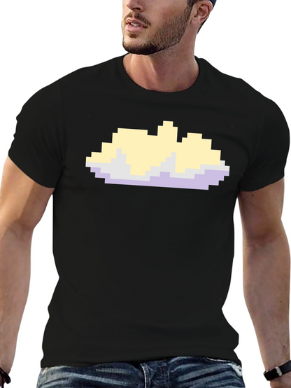 Pixel Cloud T-Shirt - Retro Gaming Style