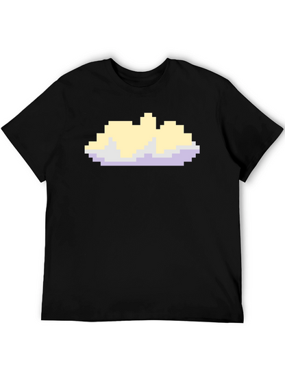 Pixel Cloud T-Shirt - Retro Gaming Style