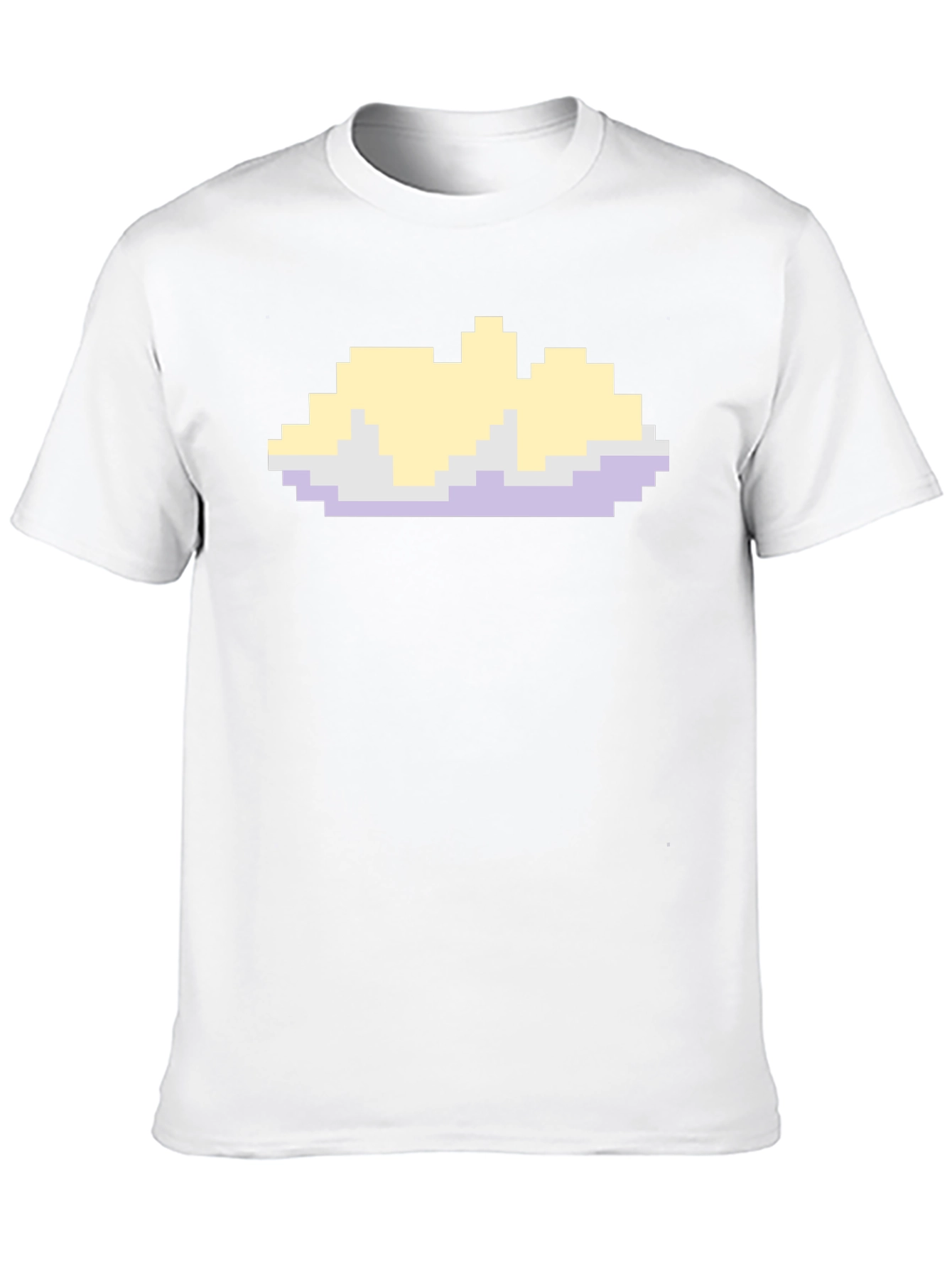 Pixel Cloud T-Shirt - Retro Gaming Style
