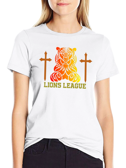 Lions League Graphic Tee - Black