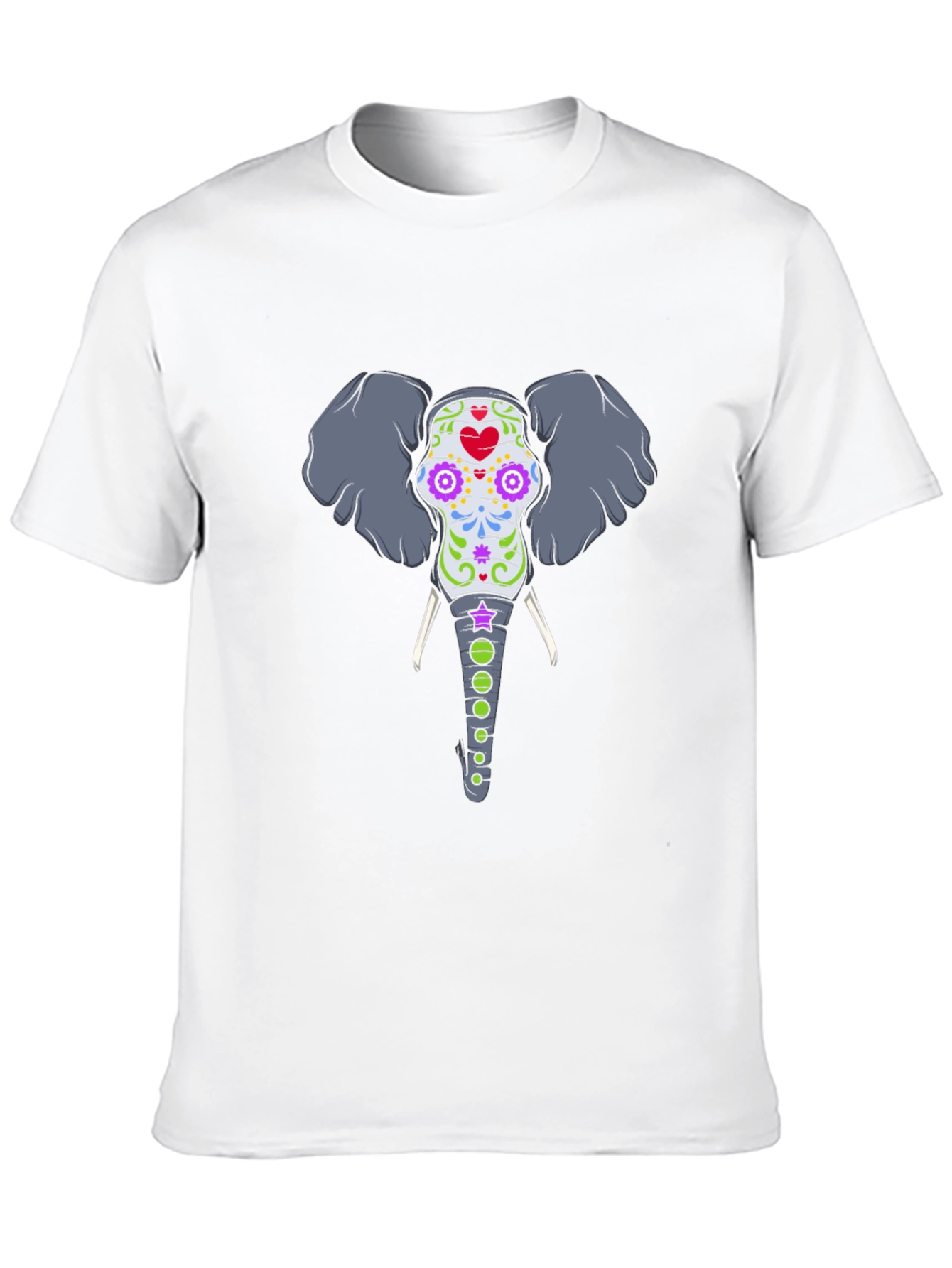 Elephant Sugar Skull T-Shirt