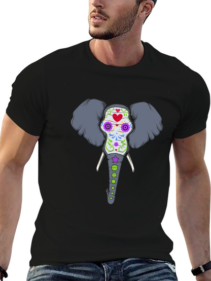 Elephant Sugar Skull T-Shirt