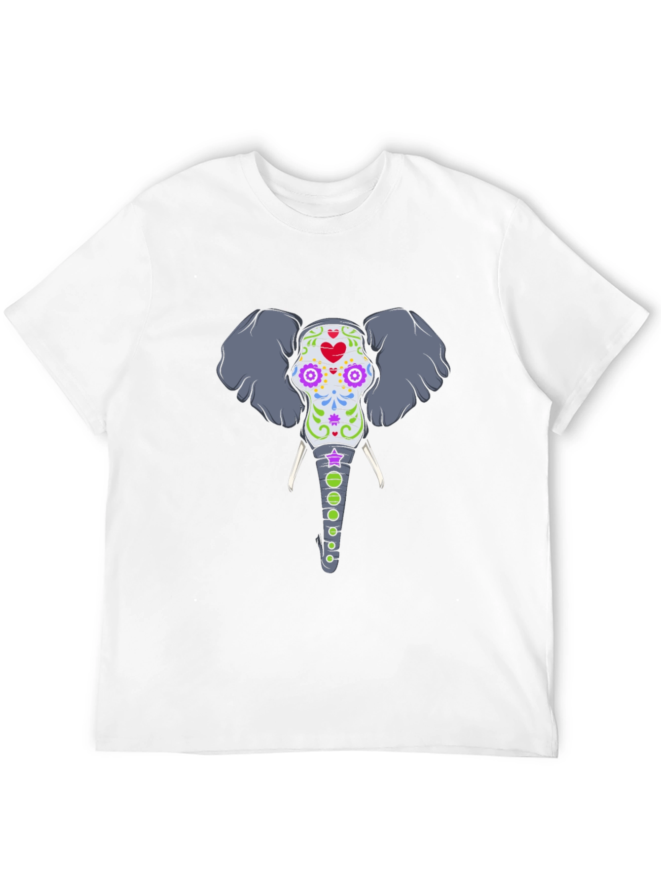 Elephant Sugar Skull T-Shirt