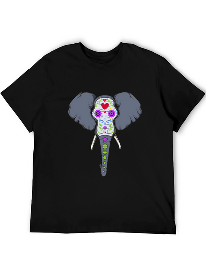 Elephant Sugar Skull T-Shirt