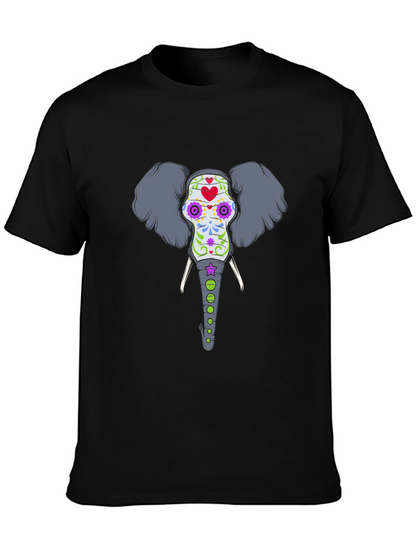 Elephant Sugar Skull T-Shirt