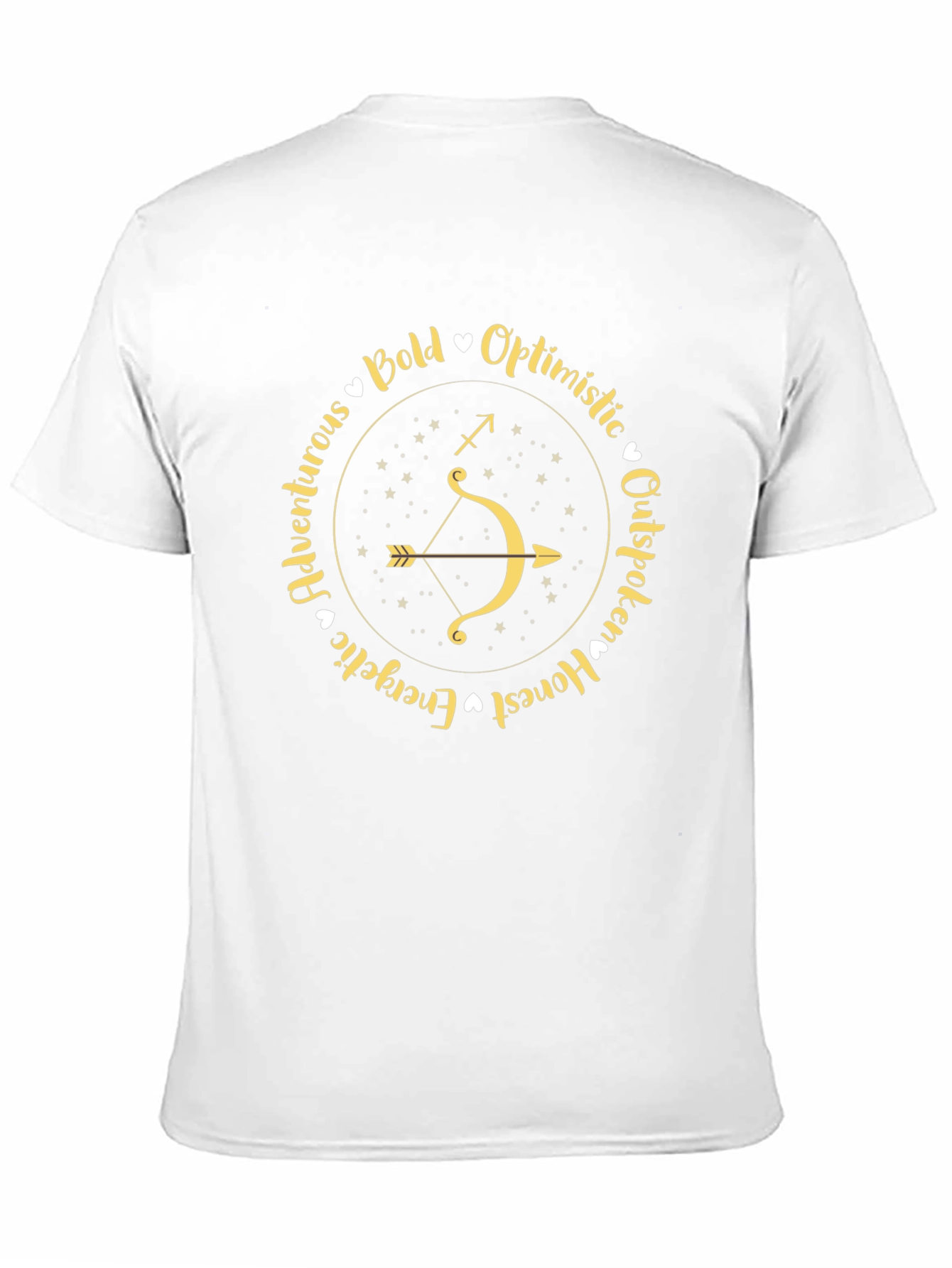 Sagittarius Zodiac T-Shirt Bold Astrological Tee
