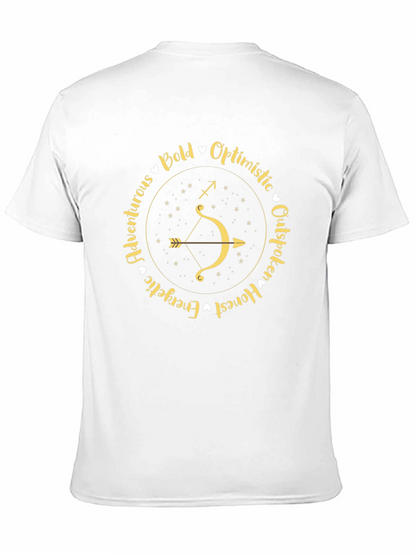 Sagittarius Zodiac T-Shirt Bold Astrological Tee
