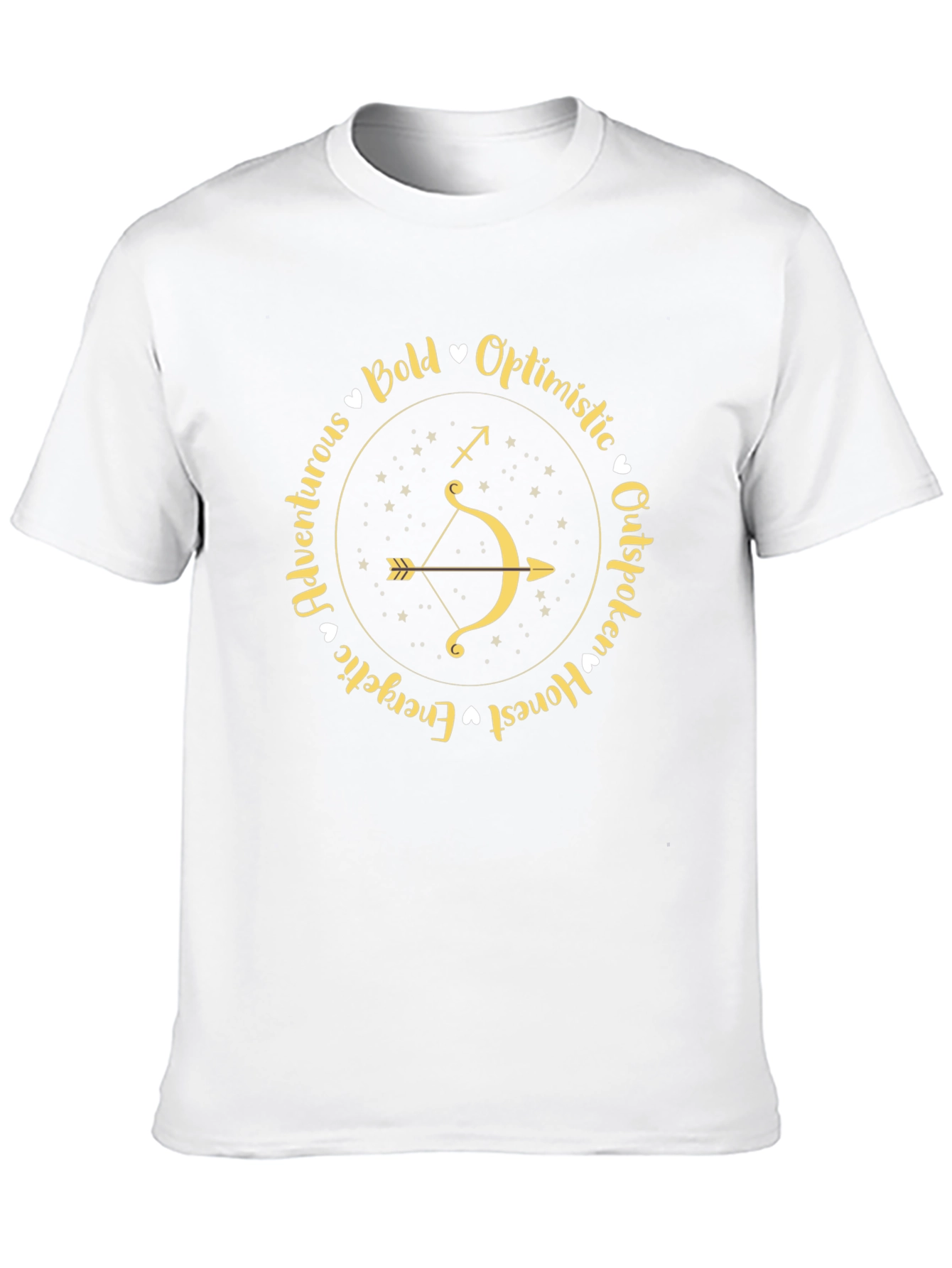 Sagittarius Zodiac T-Shirt Bold Astrological Tee