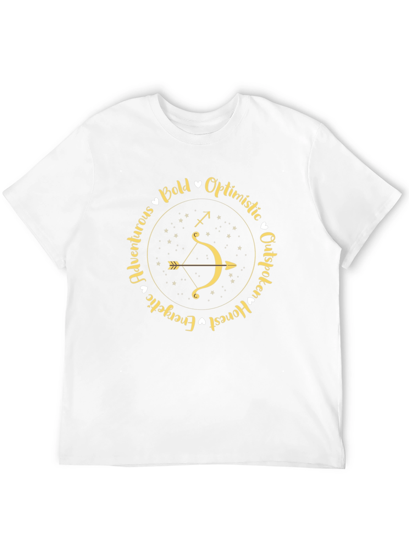 Sagittarius Zodiac T-Shirt Bold Astrological Tee