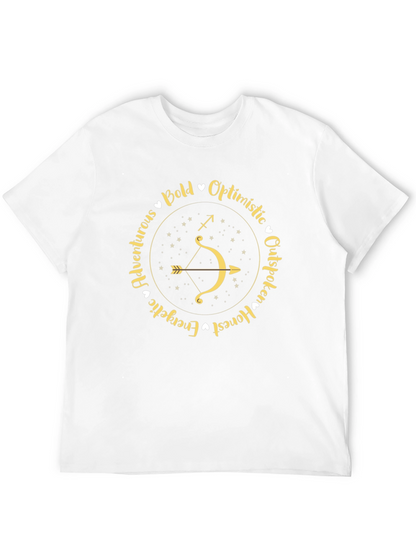 Sagittarius Zodiac T-Shirt Bold Astrological Tee