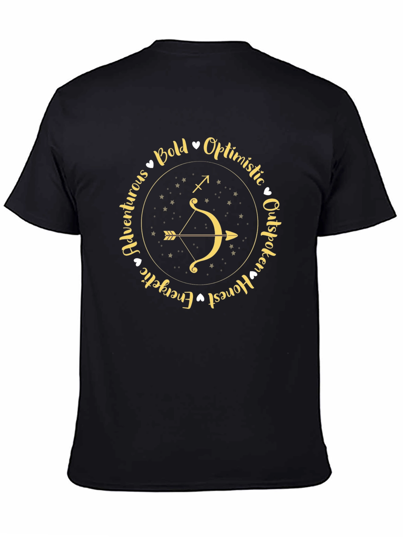 Sagittarius Zodiac T-Shirt Bold Astrological Tee