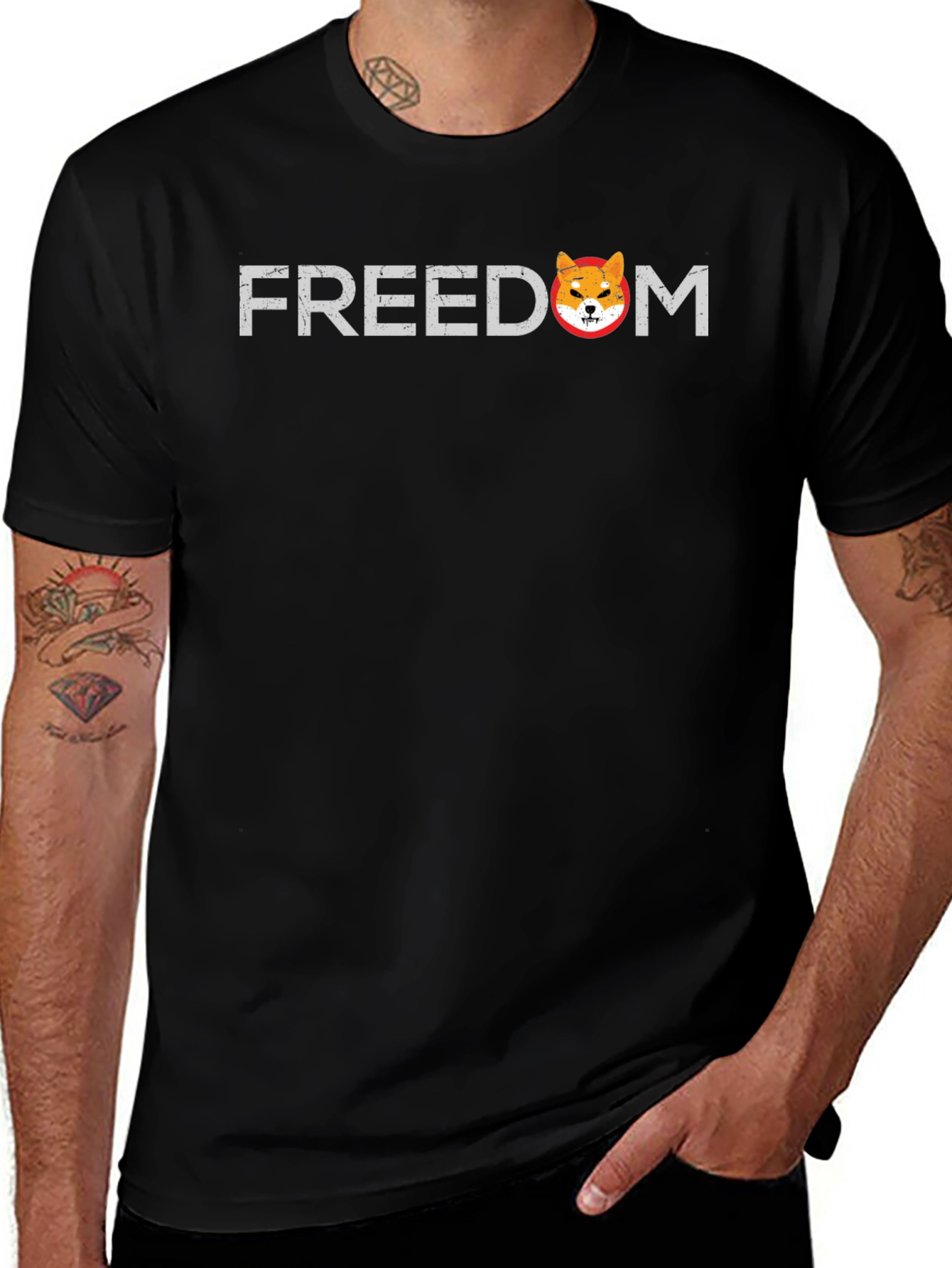 Freedom Shiba Inu T-Shirt