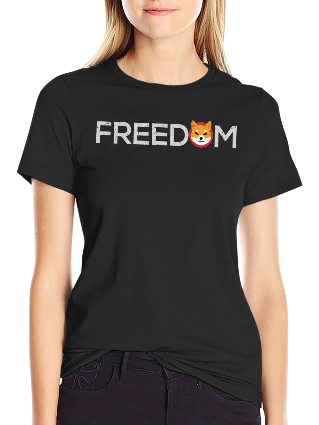 Freedom Shiba Inu T-Shirt
