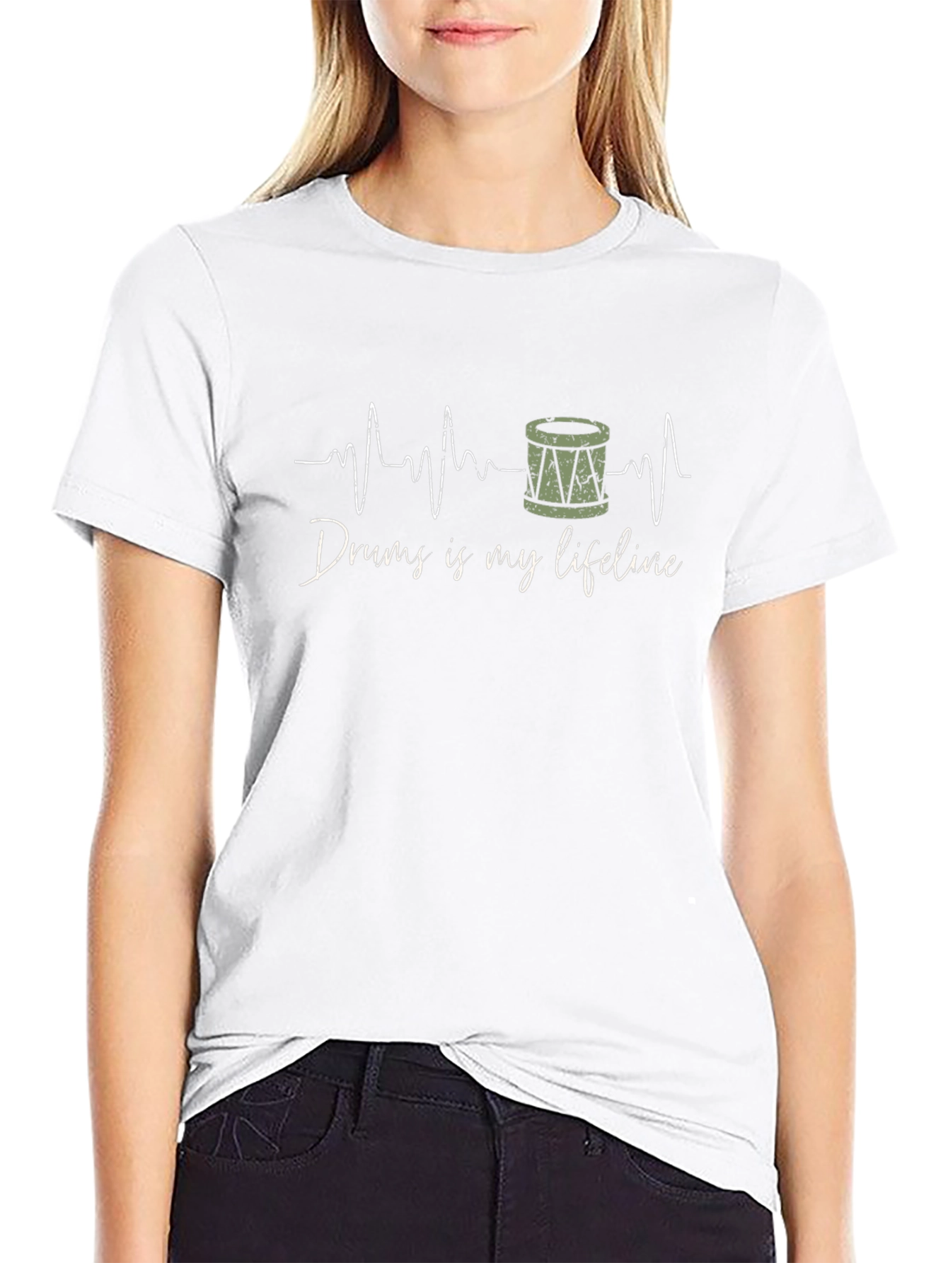 Drums is My Lifeline T-Shirt
