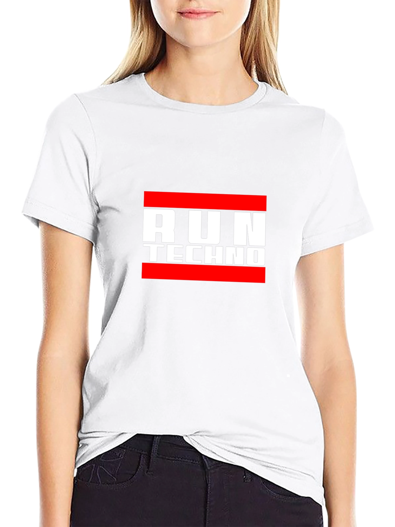 Run Techno T-Shirt - EDM Rave Apparel