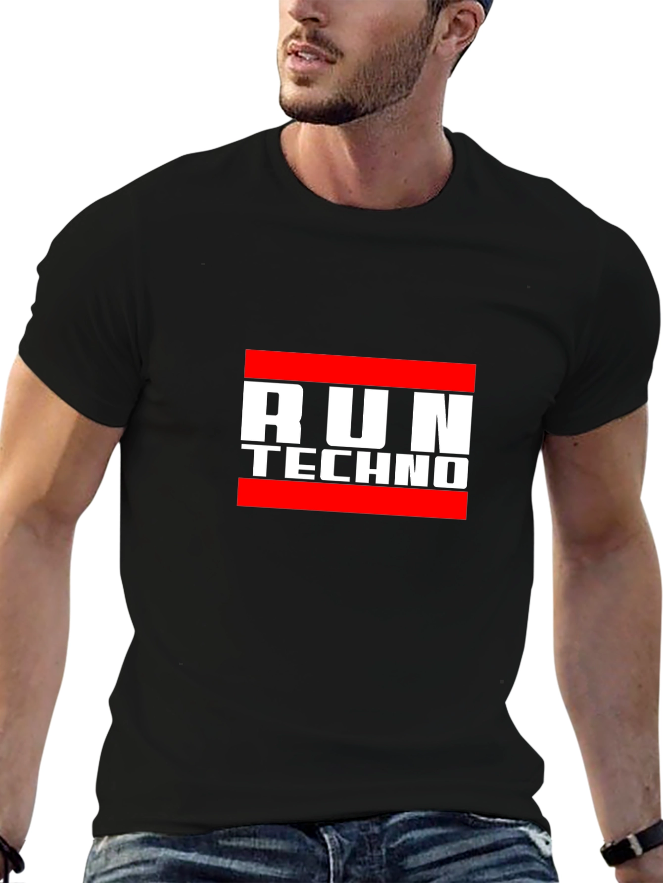 Run Techno T-Shirt - EDM Rave Apparel