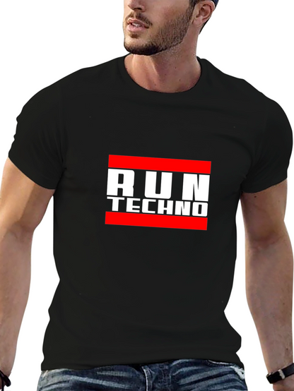 Run Techno T-Shirt - EDM Rave Apparel