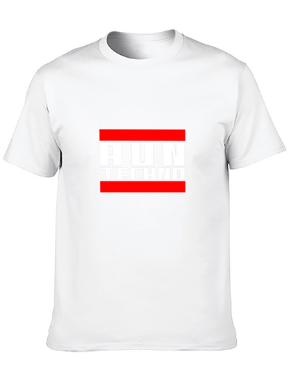 Run Techno T-Shirt - EDM Rave Apparel