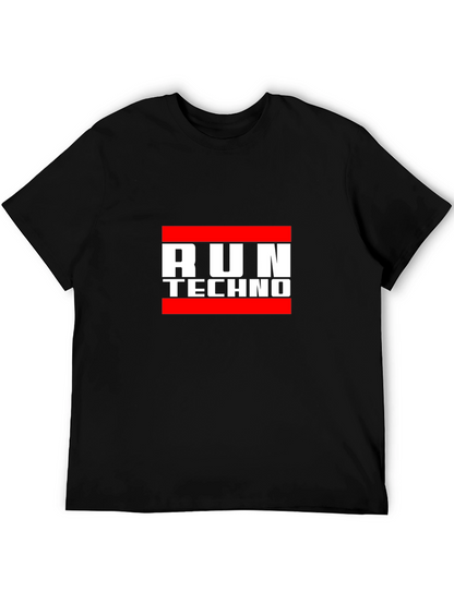 Run Techno T-Shirt - EDM Rave Apparel