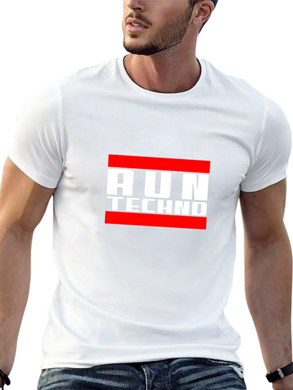 Run Techno T-Shirt - EDM Rave Apparel
