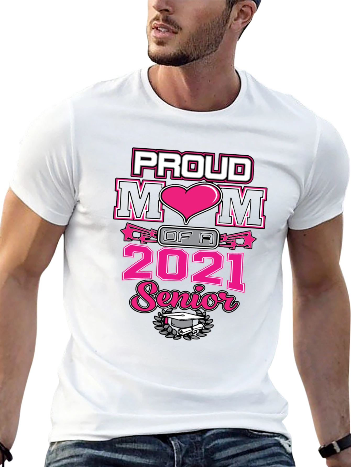 Proud Mom of a 2021 Senior T-Shirt
