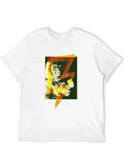 Lion Graphic T-Shirt - Bold Animal Print