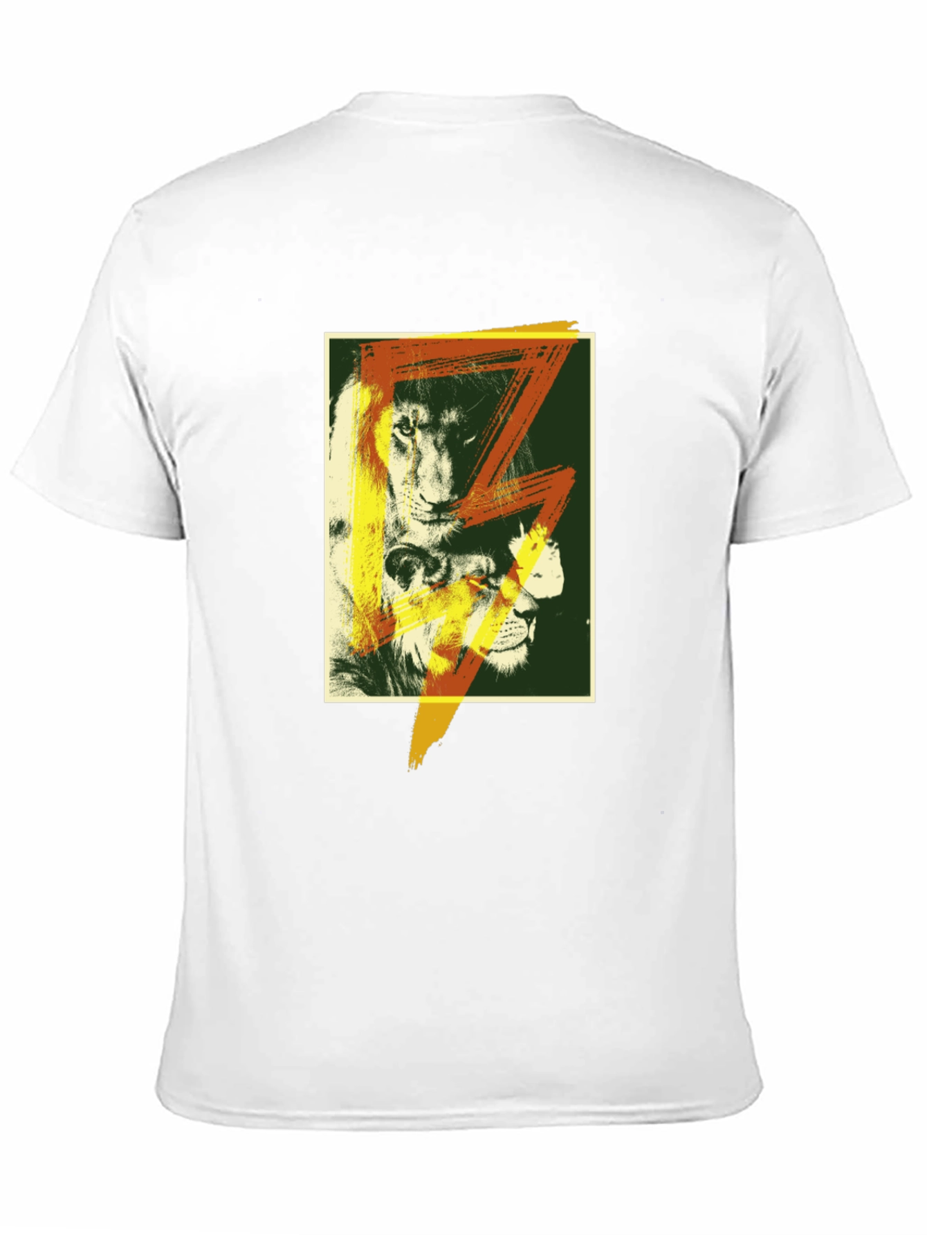Lion Graphic T-Shirt - Bold Animal Print
