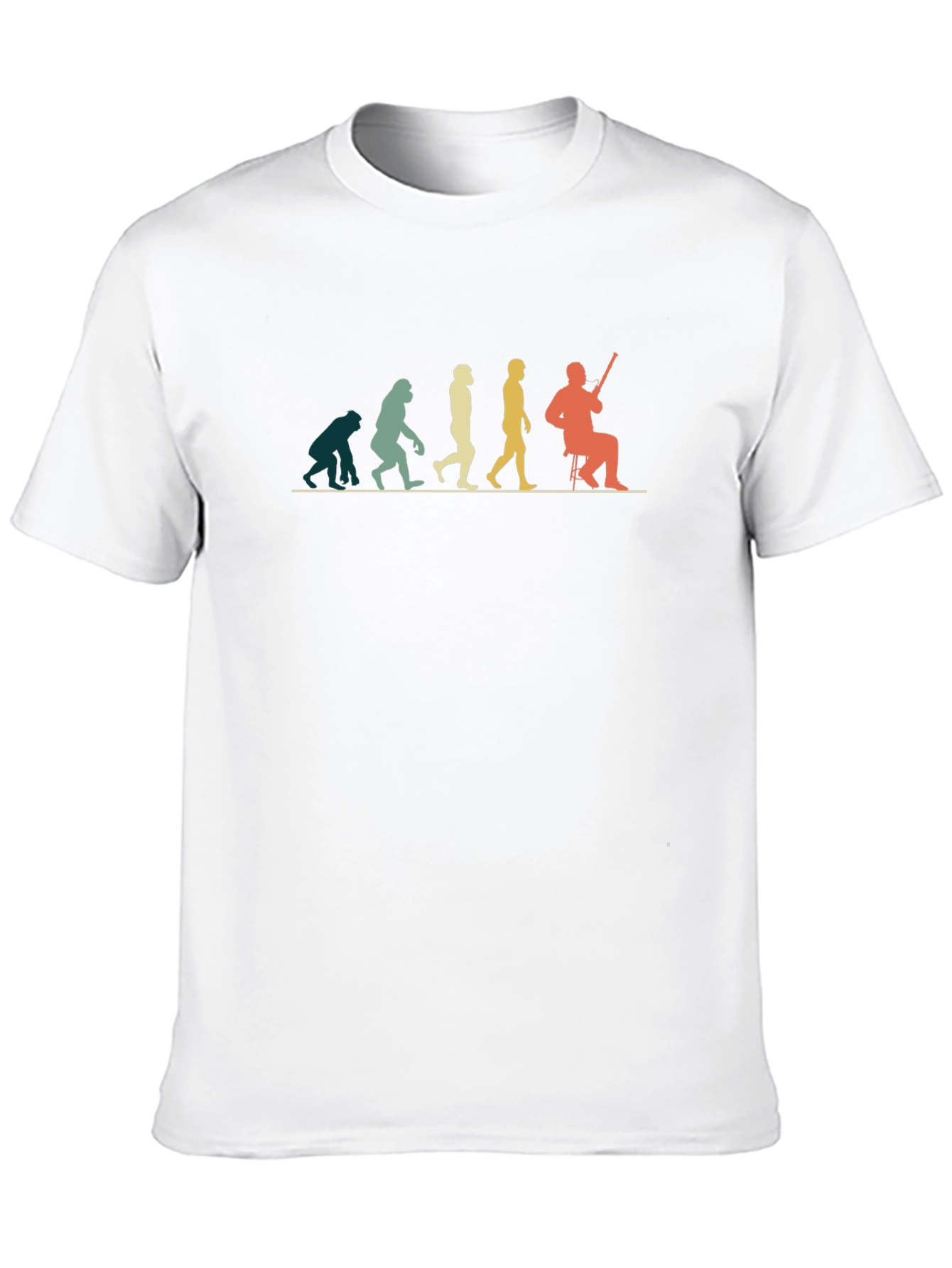 Evolution of Fishing T-Shirt - Angler Humor