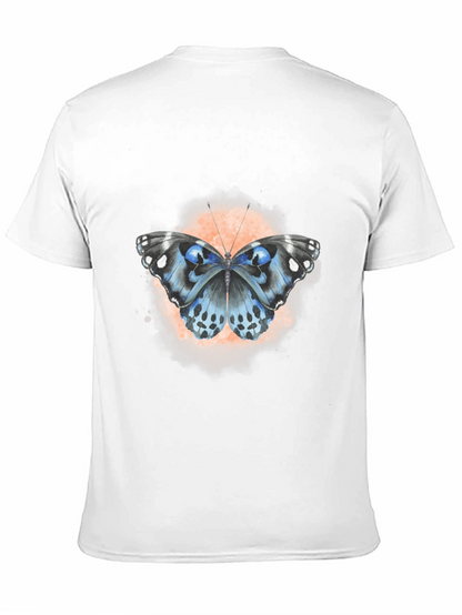 Butterfly Graphic Black T-Shirt - Unique Design