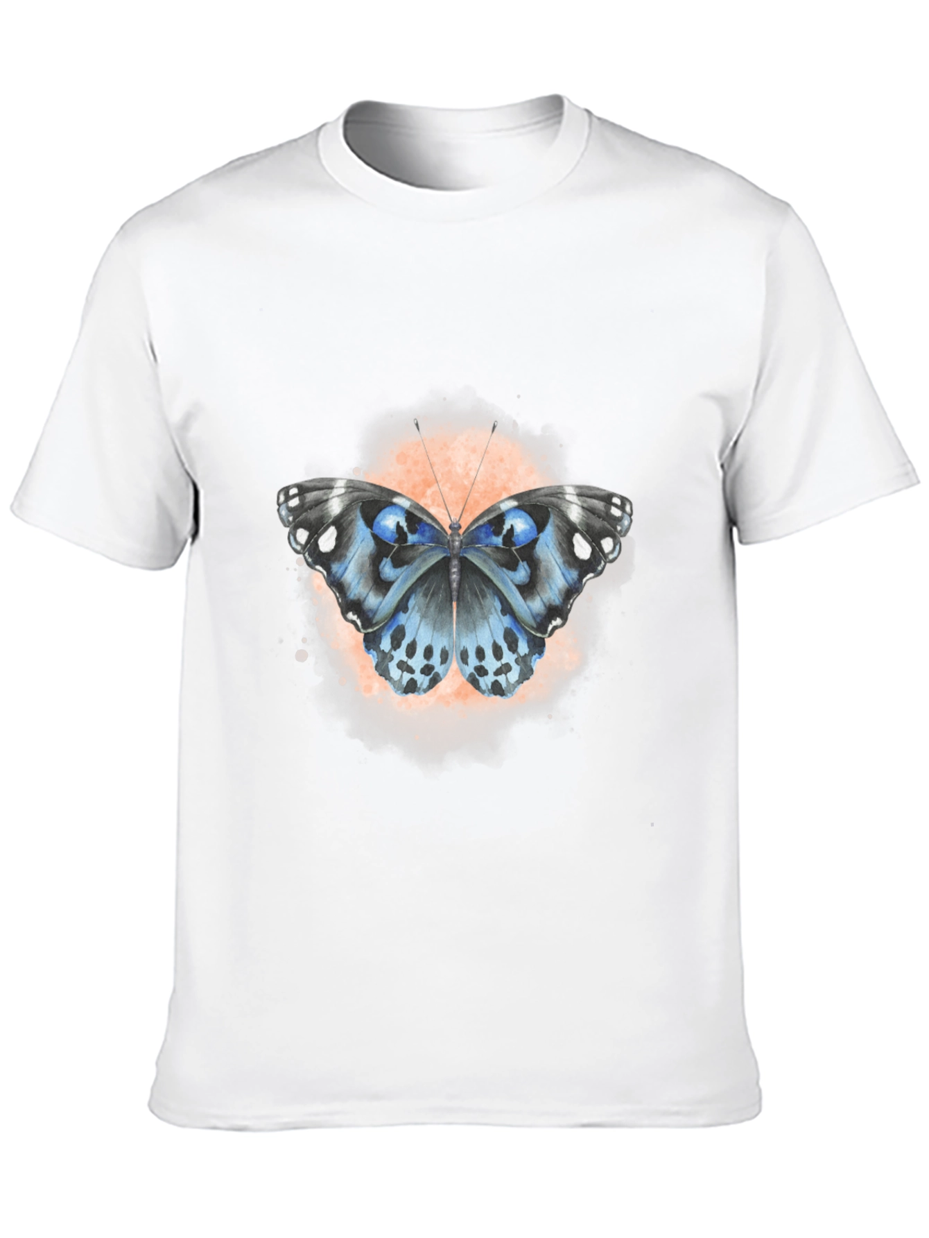 Butterfly Graphic Black T-Shirt - Unique Design