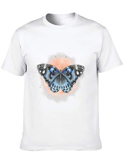 Butterfly Graphic Black T-Shirt - Unique Design