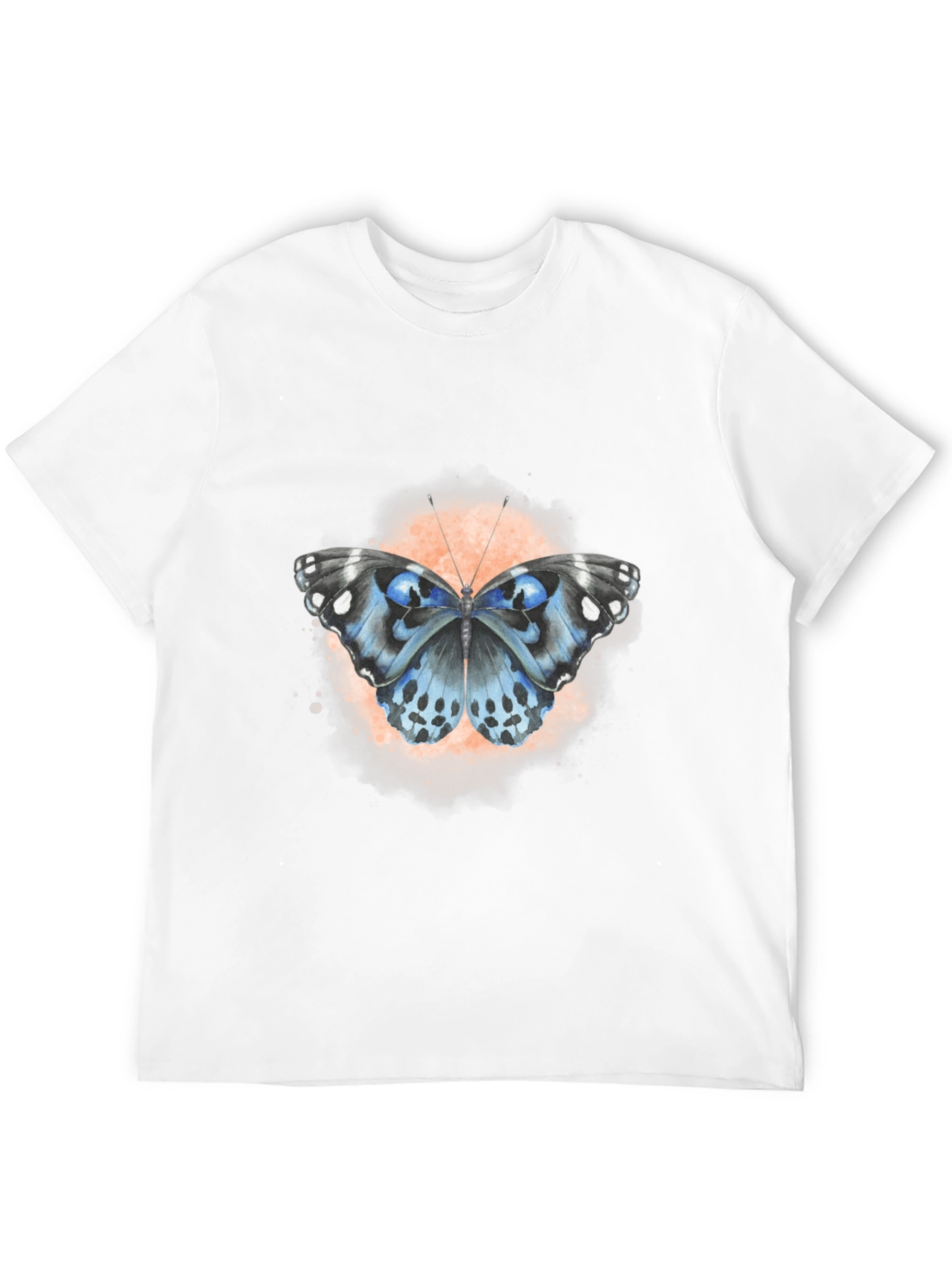 Butterfly Graphic Black T-Shirt - Unique Design