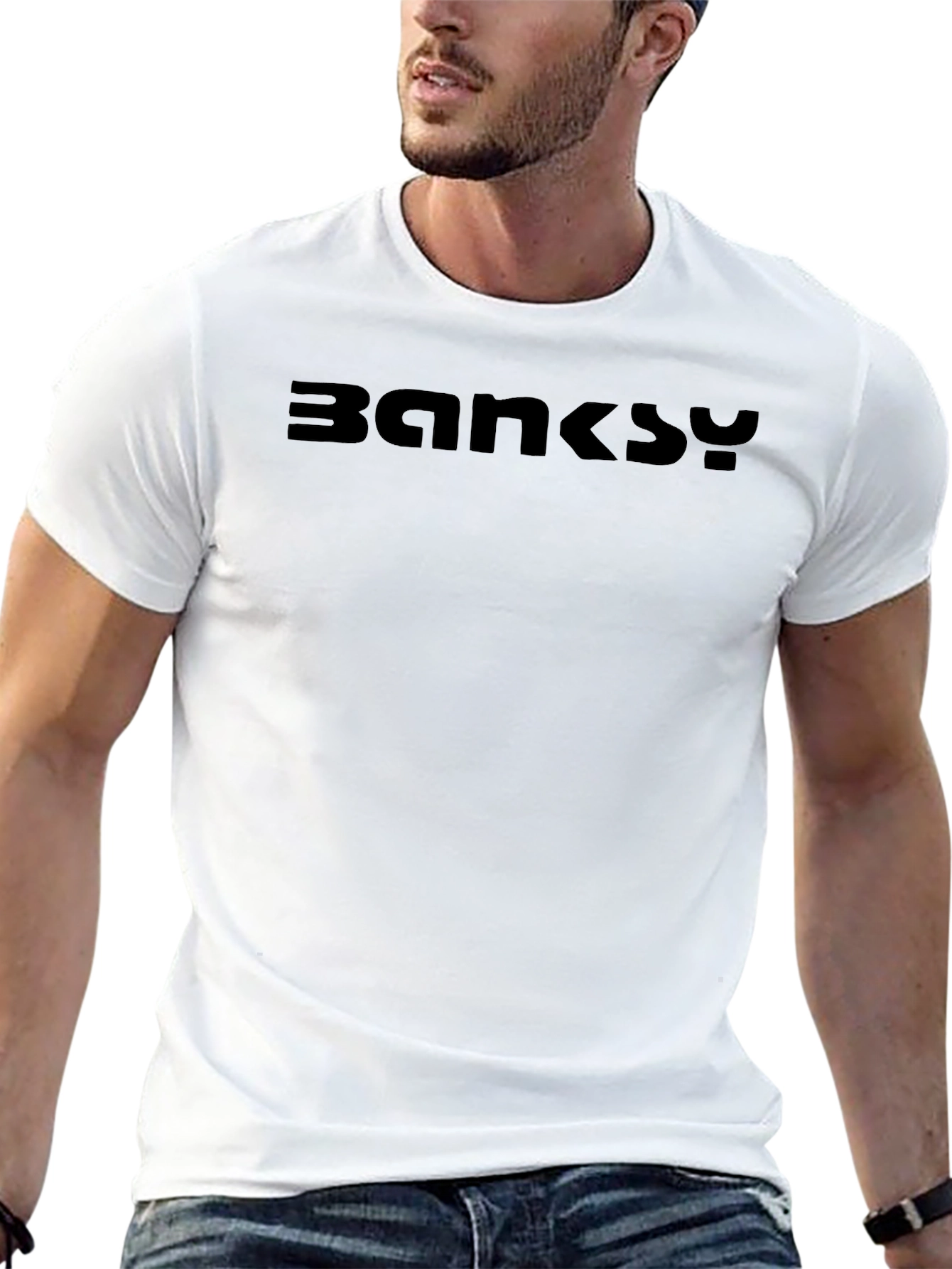 Banksy Graphic Tee - Black Streetwear Shirt