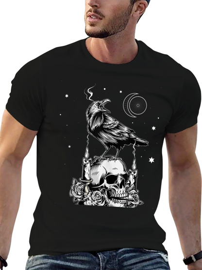 Raven & Skull Graphic Tee
