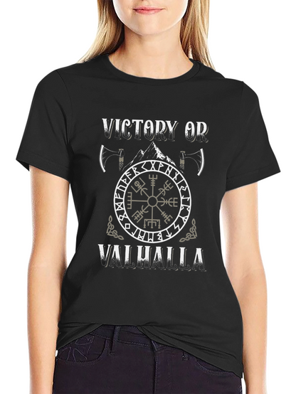 Victory or Valhalla Viking T-Shirt