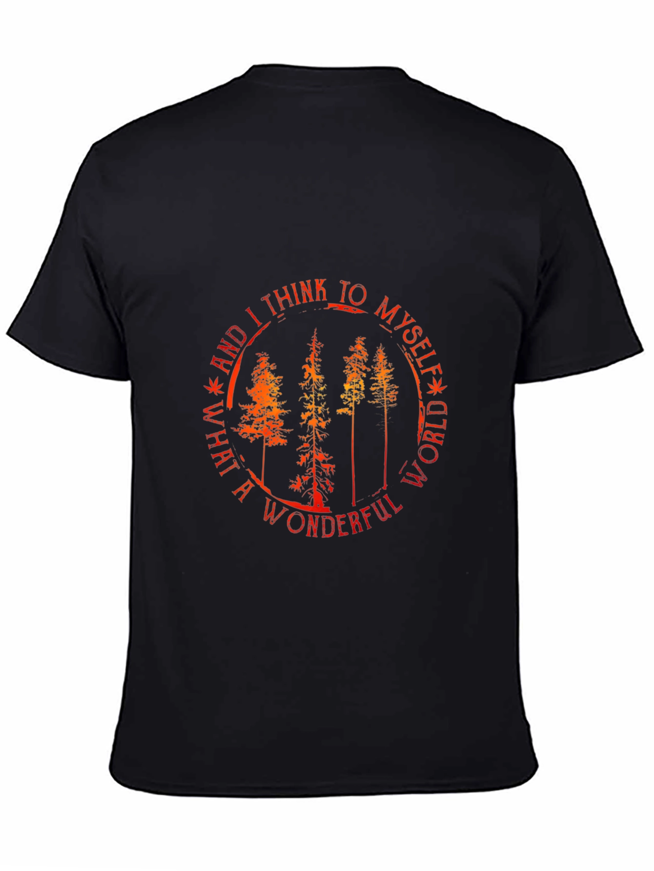Wonderful World Graphic Tee - Nature Inspired Design