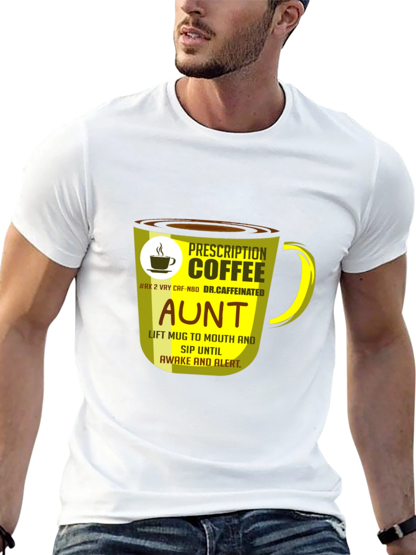 Prescription Coffee Aunt T-Shirt