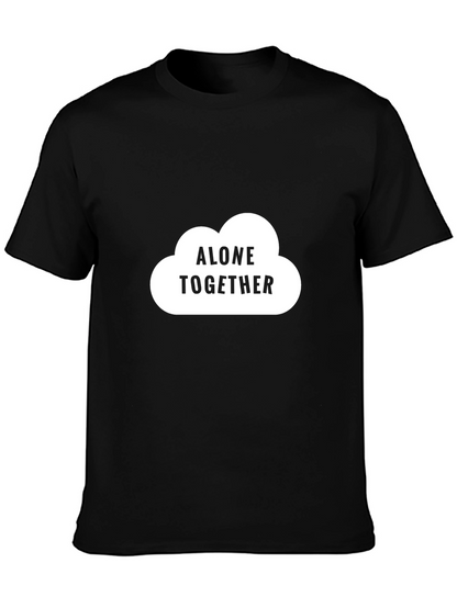 Alone Together Cloud T-Shirt - Black